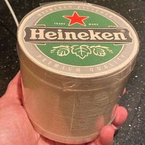 Vintage Heineken Paper Coasters Set (50) NWT